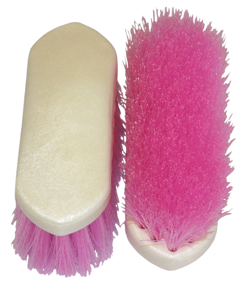 Paardenborstel kleur assorti 15 cm