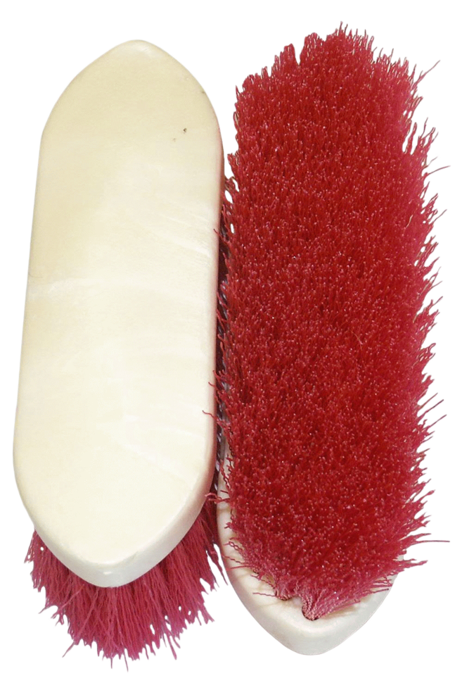 Paardenborstel kleur assorti 21 cm