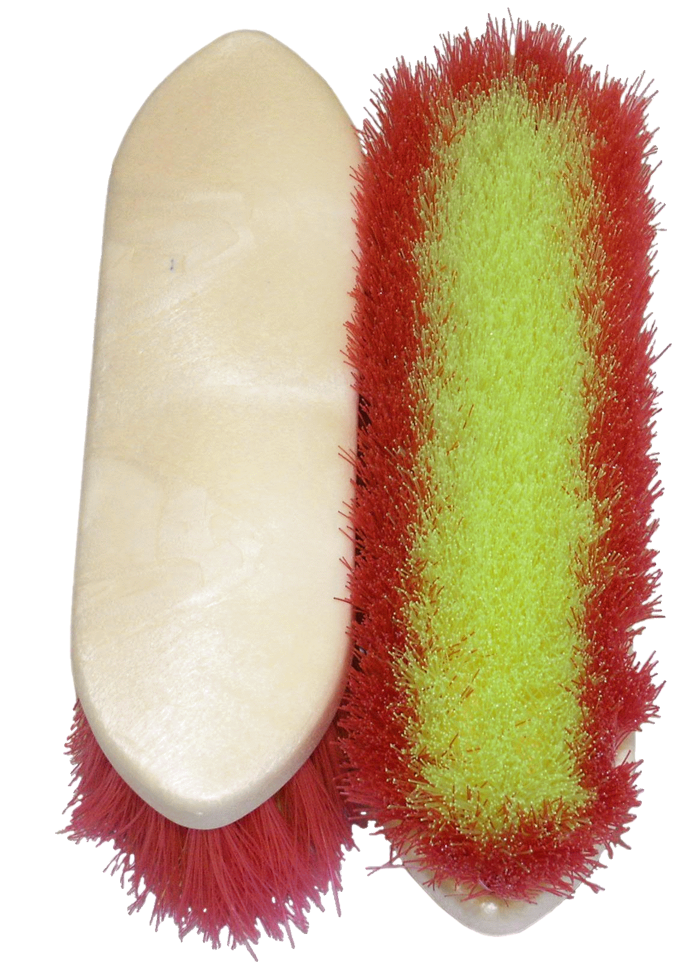 Paardenborstel kleur assorti 20 cm