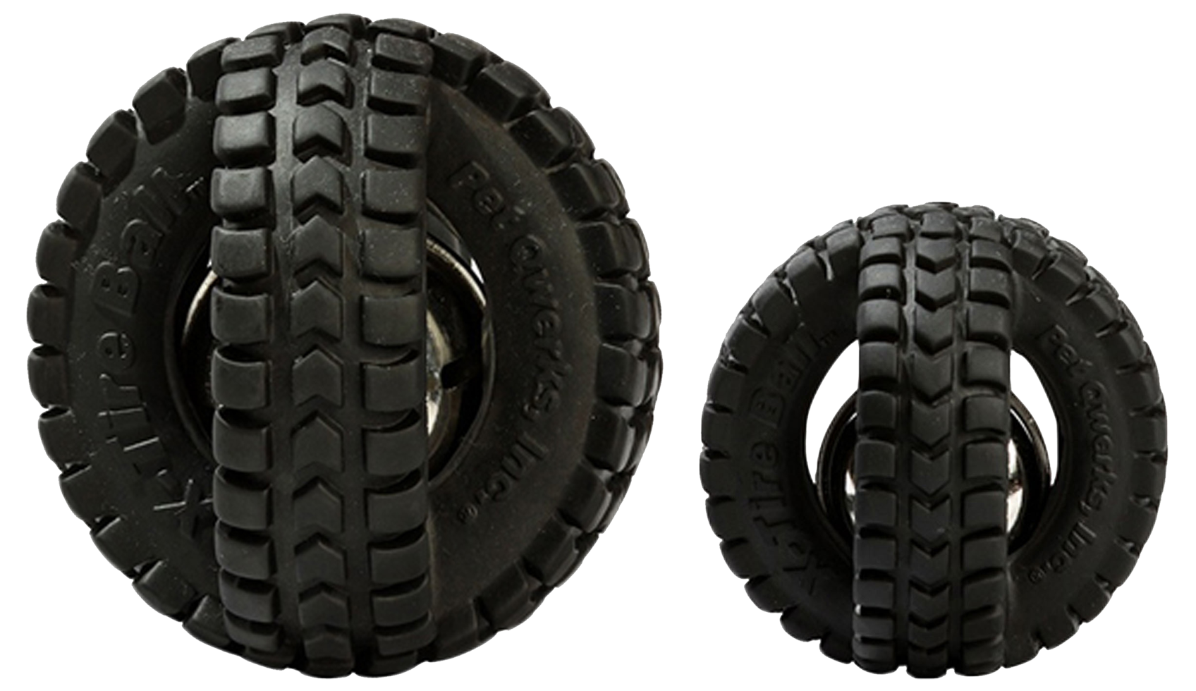 Pet Qwerks Jingle X-Tire Ball Small ø 8 cm