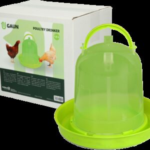 Pluimvee drinktoren 1,5 liter green lemon