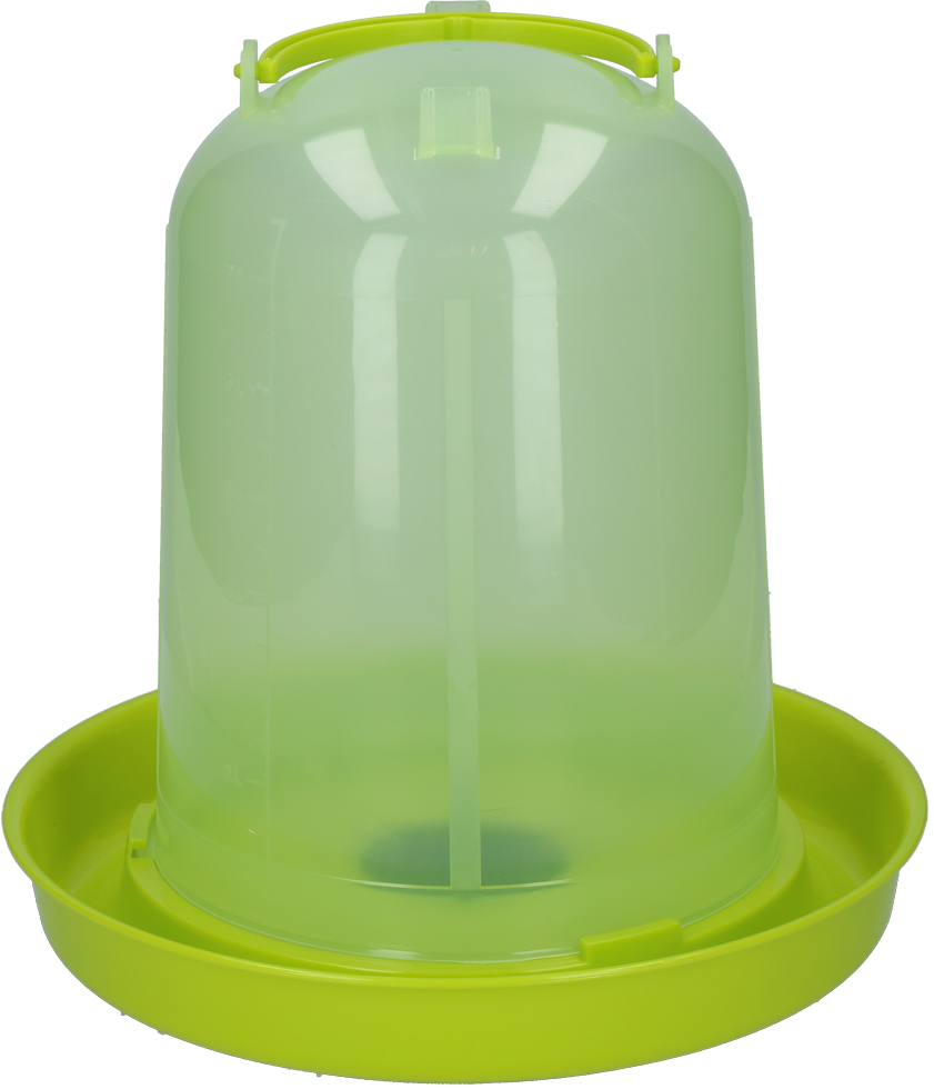 Pluimvee drinktoren 8 l lemon met stop