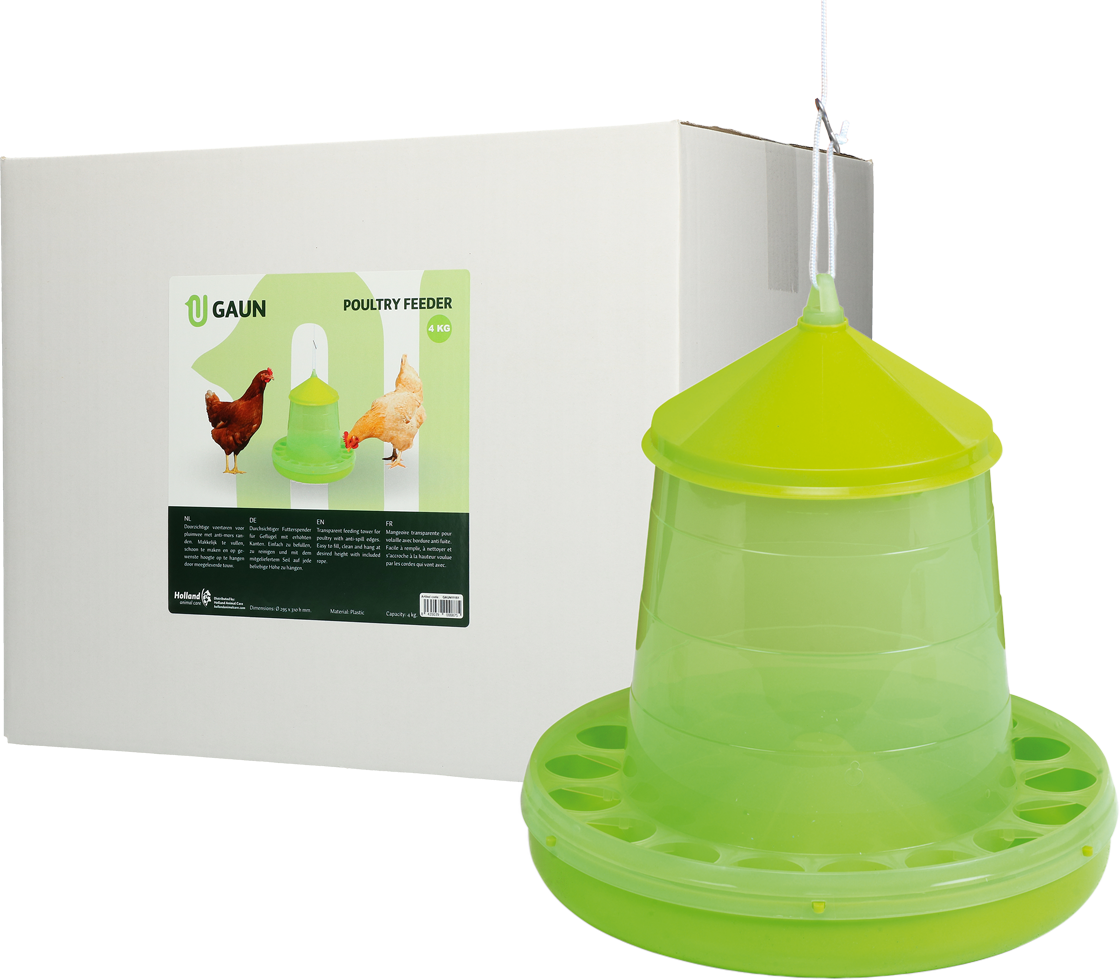 Pluimvee voertoren 4 kg green lemon