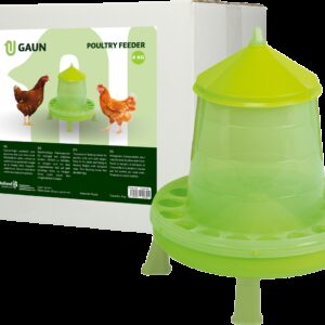 Pluimvee voertoren 8 kg green lemon op pootjes