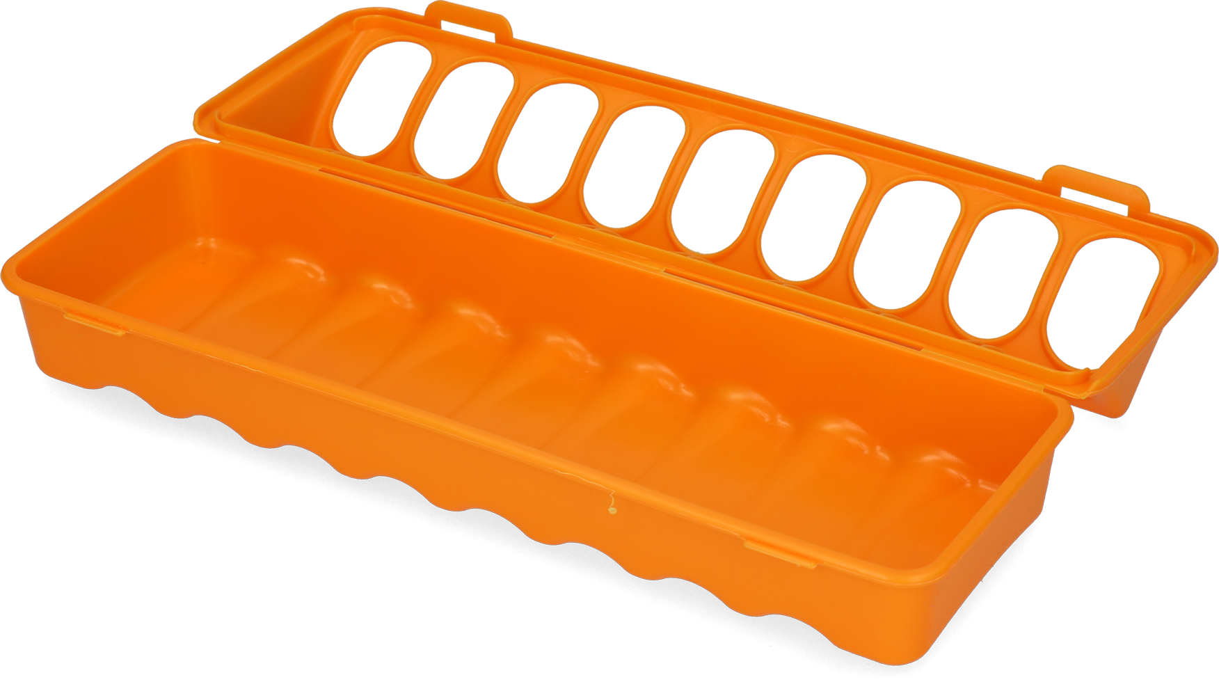 Pluimvee voertrog 30 cm assorti