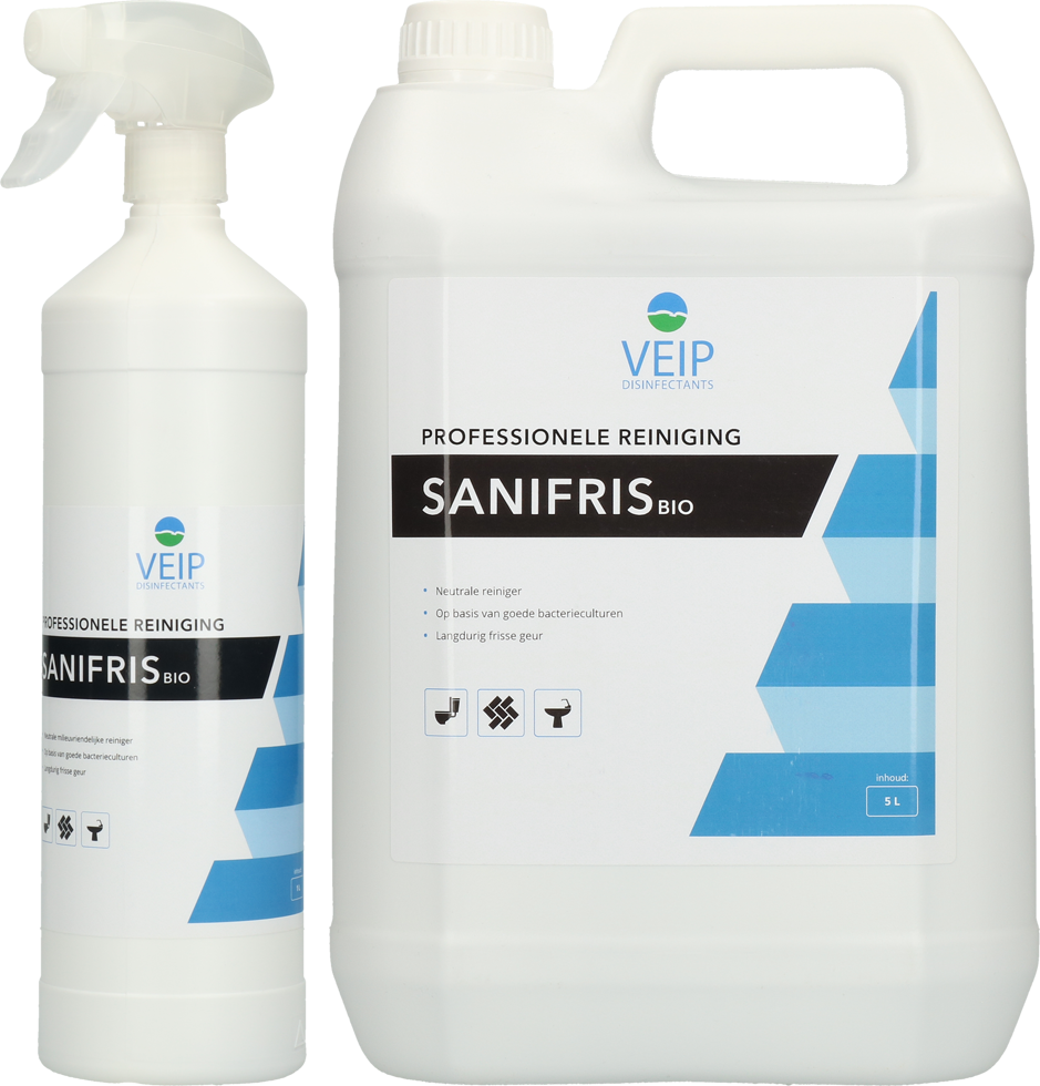Sanifris bio sanitaire reiniging