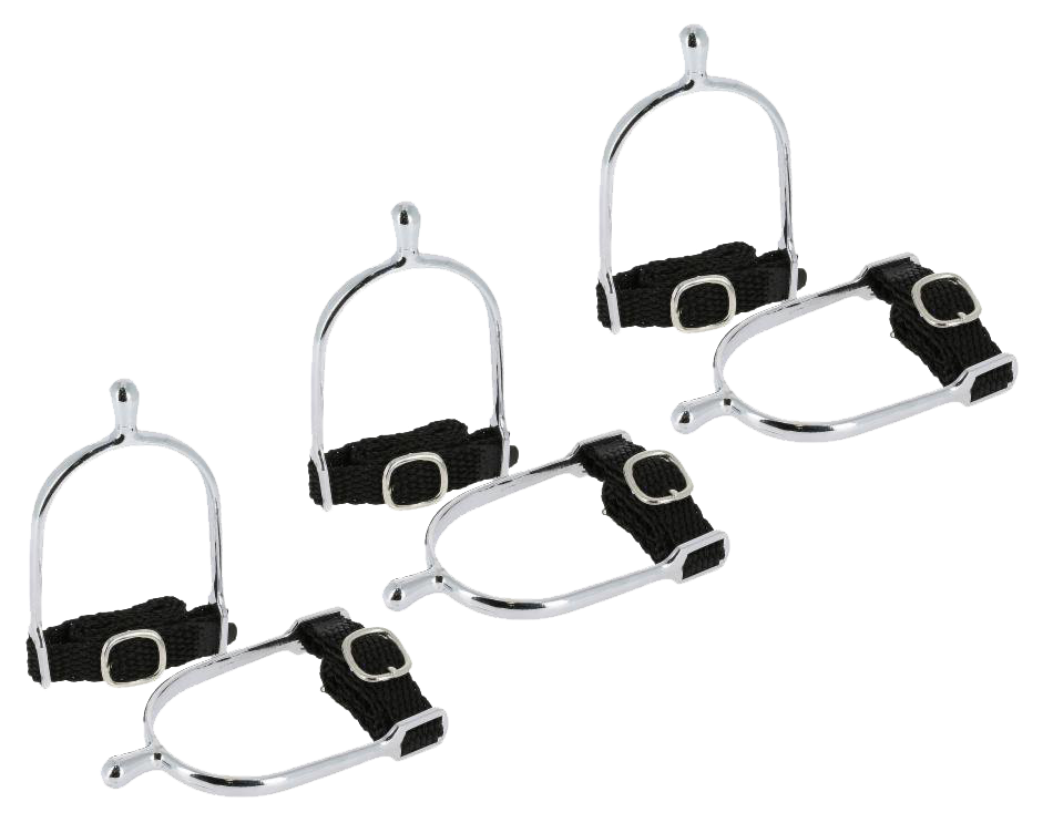 Sporen incl. riem Heren 15 mm druppelvorm
