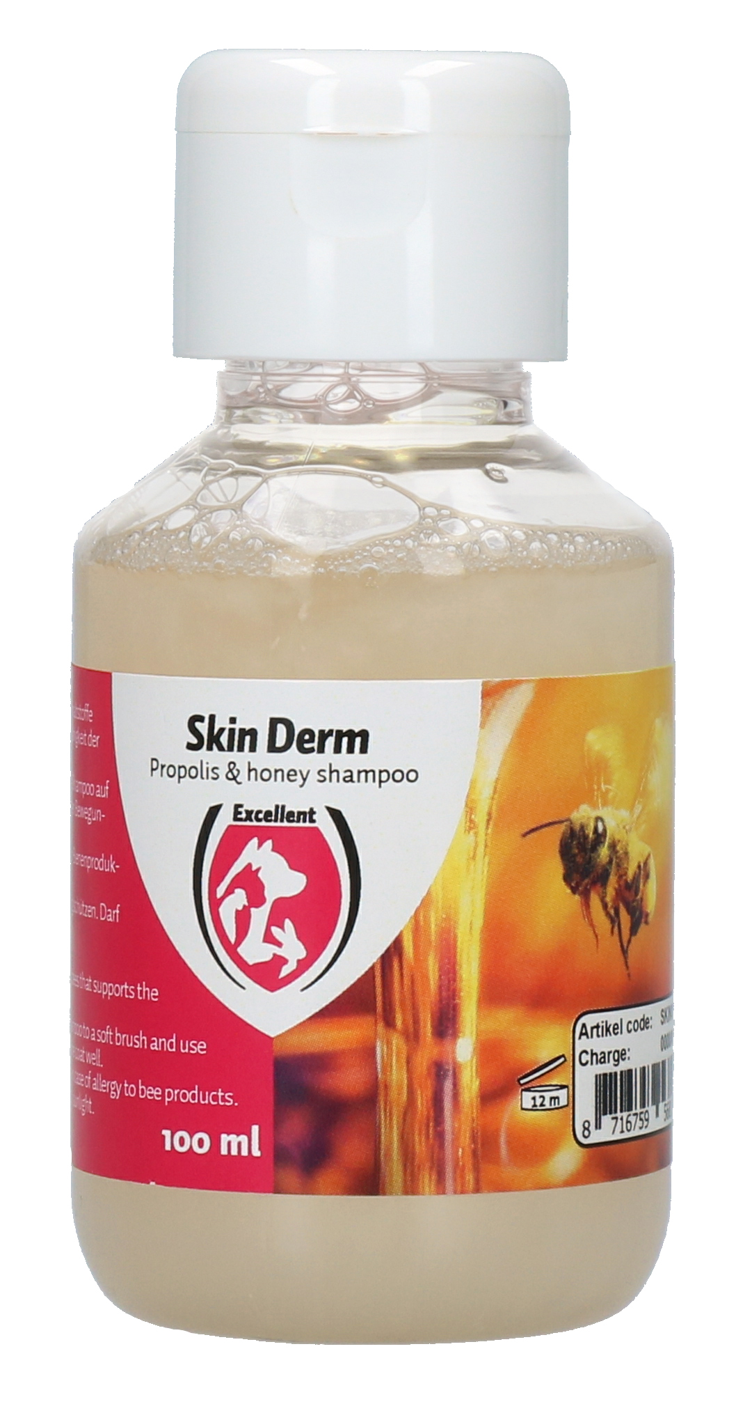 Skin Derm Propolis (Honing) Shampoo DE/EN - Afbeelding 2