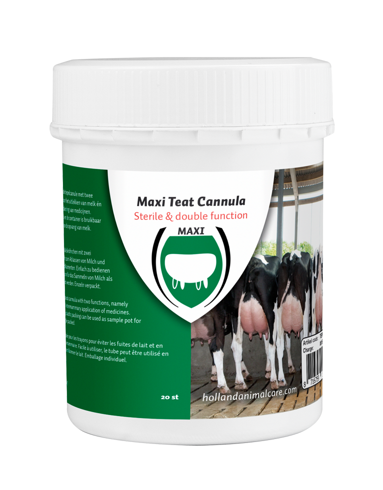 Maxi Teat canula 55 mm plastic luer - Afbeelding 2