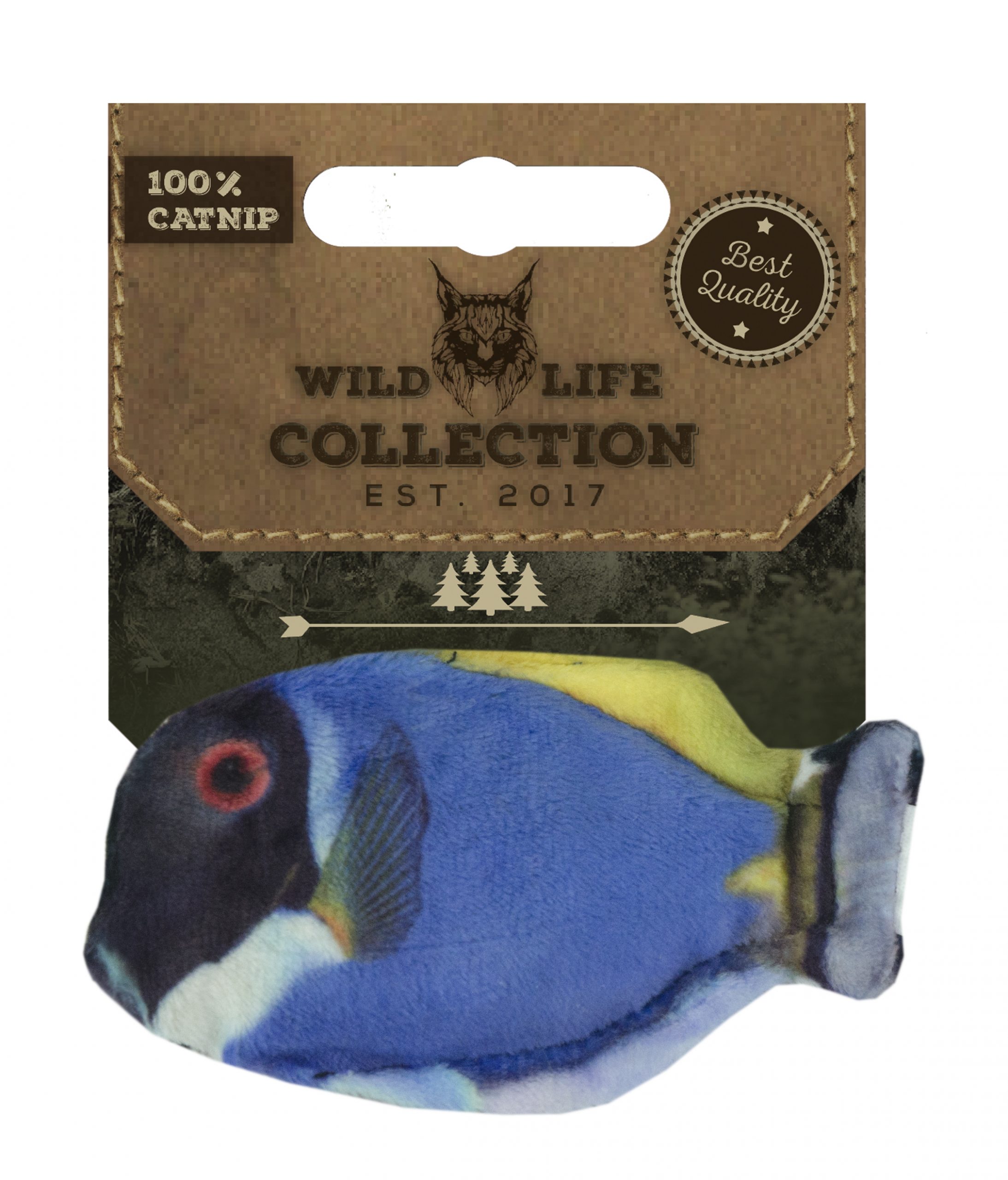 Wild Life Cat Blue Tang (Blauwe Doktersvis) - Afbeelding 2