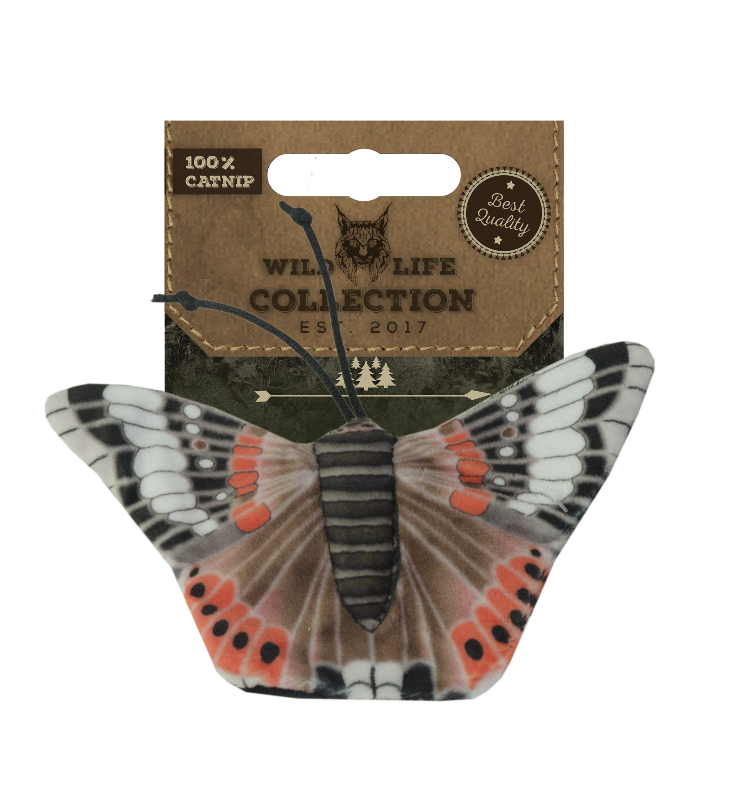 Wild Life Cat Red Admiral Butterfly (Admiraalvlinder) - Afbeelding 2