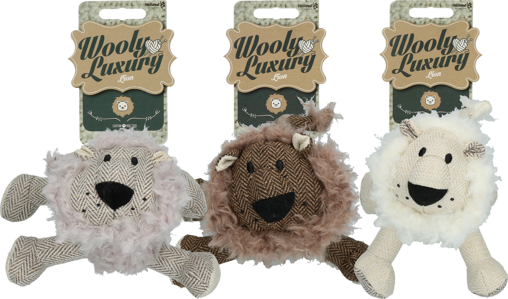 Wooly Luxury Leeuw Grijs - Afbeelding 3