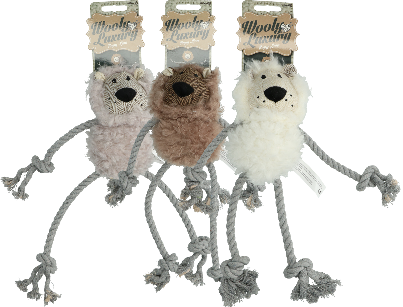 Wooly Luxury Ropy Leeuw Grijs - Afbeelding 2
