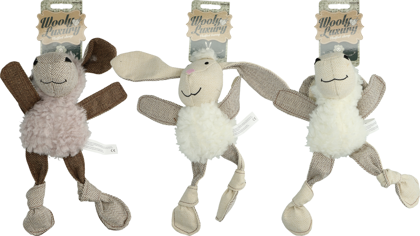 Wooly Luxury Flatfeet Schaap Wit - Afbeelding 2