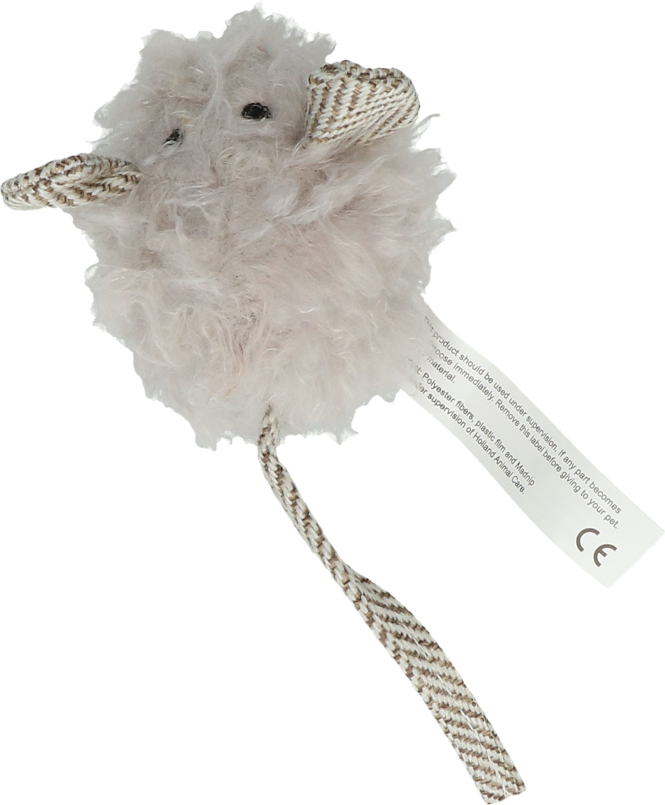 Wooly Luxury Muis Wit - Afbeelding 3