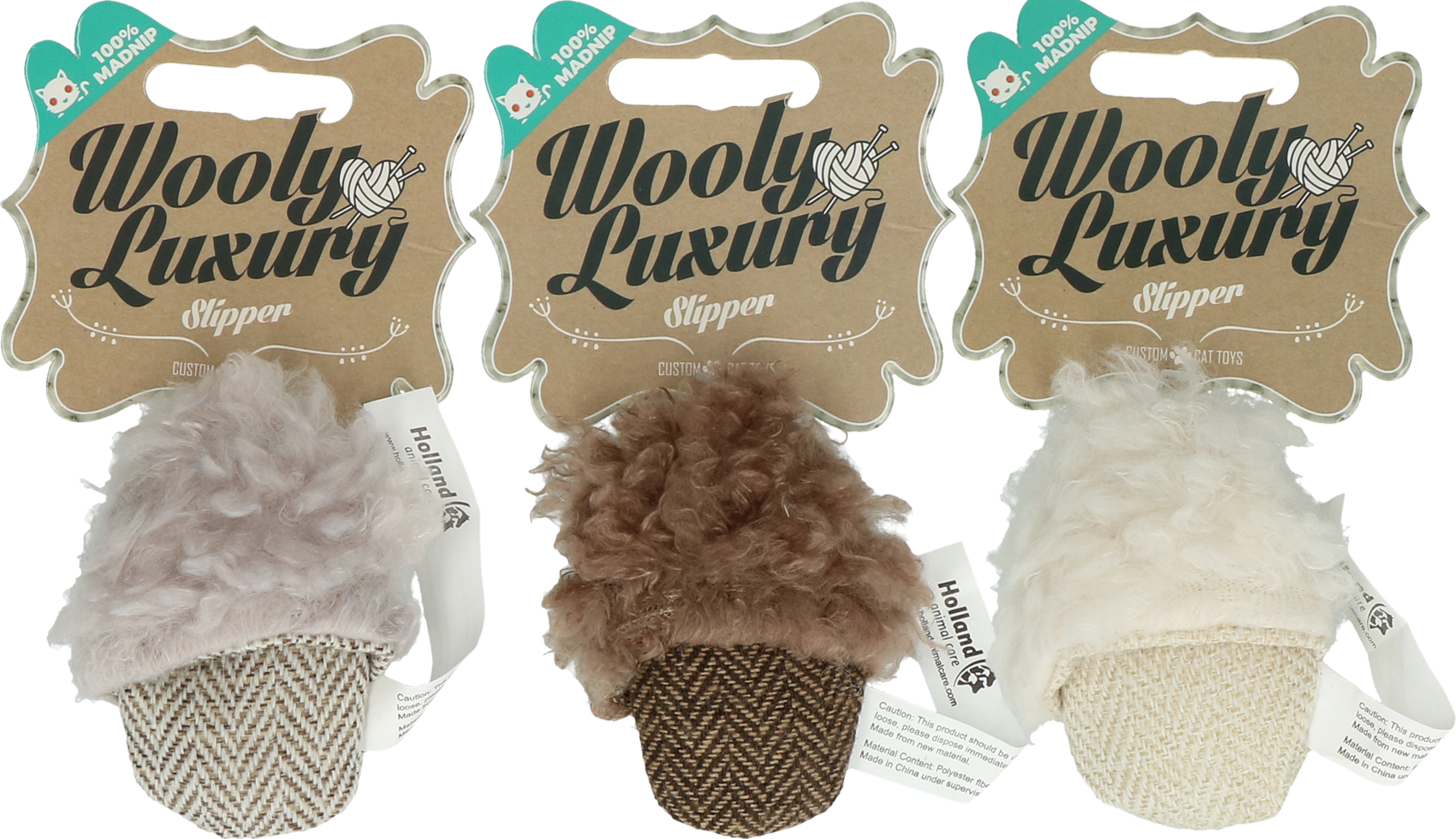 Wooly Luxury Slipper Grijs - Afbeelding 2