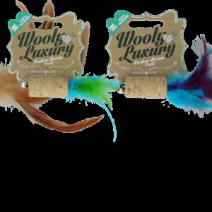 Wooly Luxury Feather Dream Cork Purple