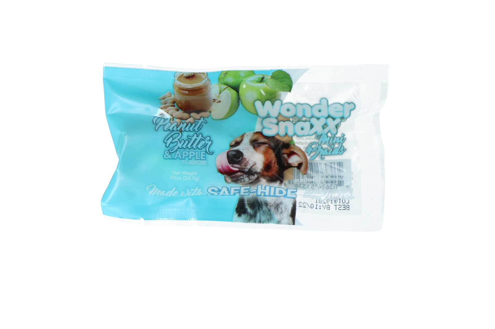Wonder Snaxx MINI Braid pinda & appel testverpakking - Afbeelding 3