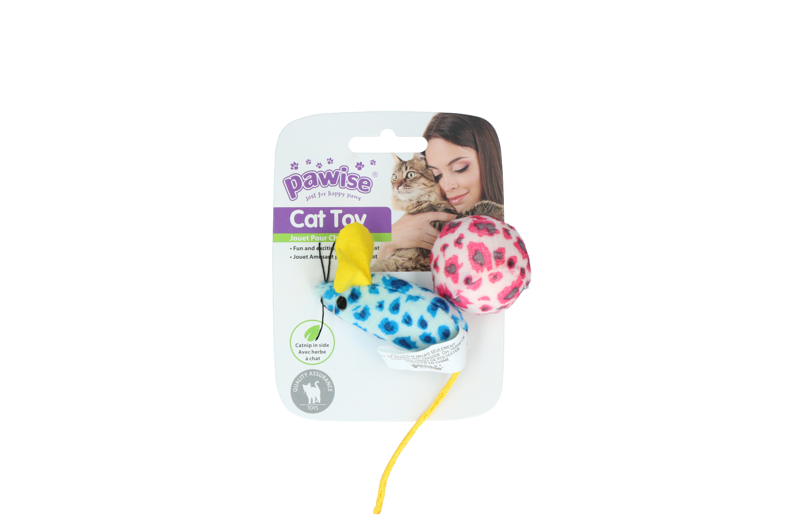 Pawise Cat Toy - Mice & Ball - Afbeelding 4