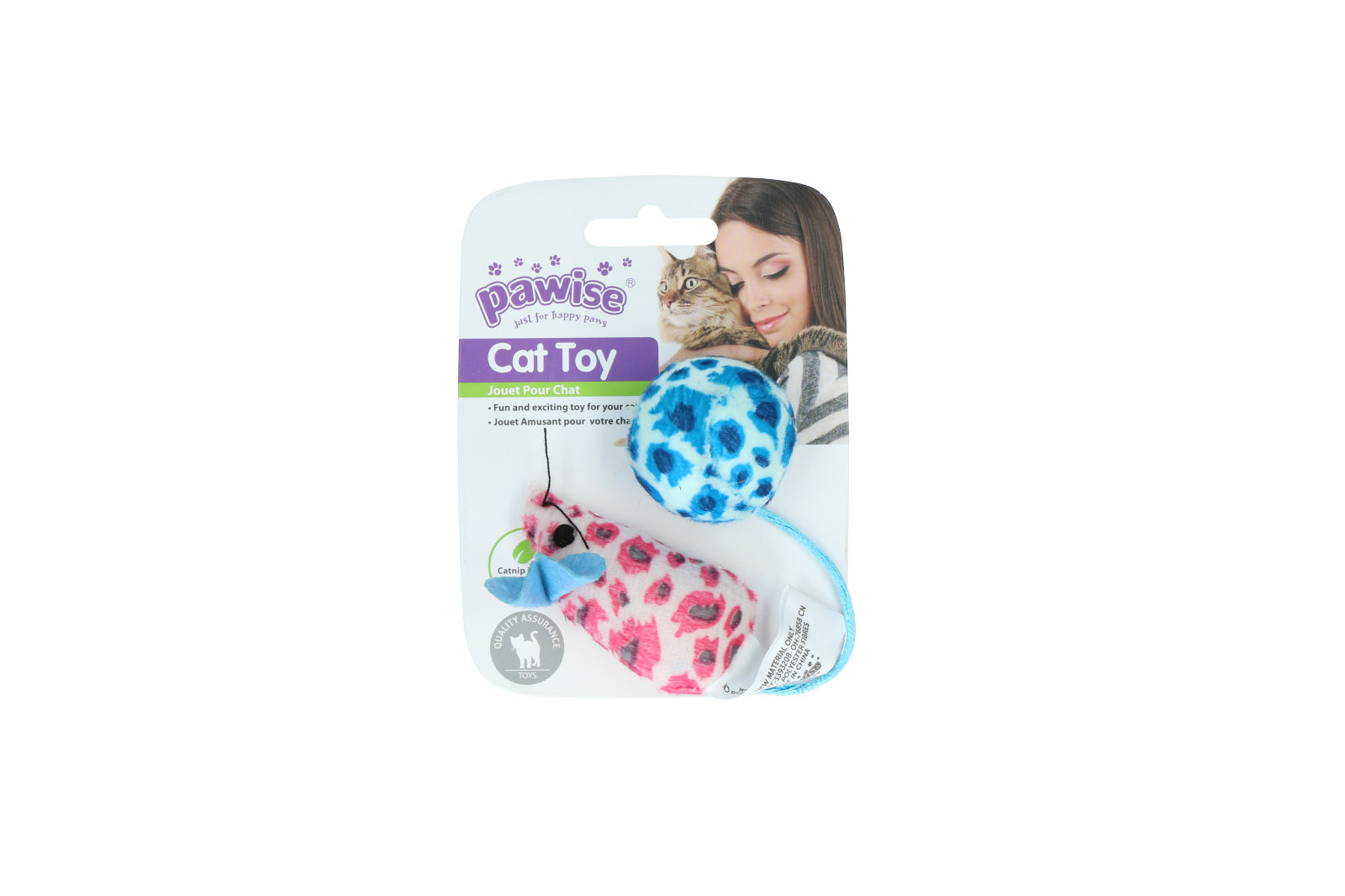 Pawise Cat Toy - Mice & Ball - Afbeelding 5