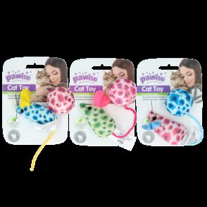 Pawise Cat Toy - Mice & Ball