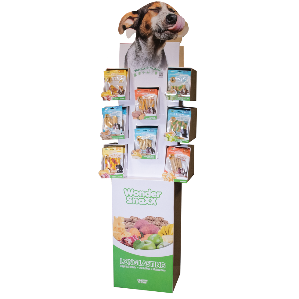 Package deal Wonder Snaxx met display