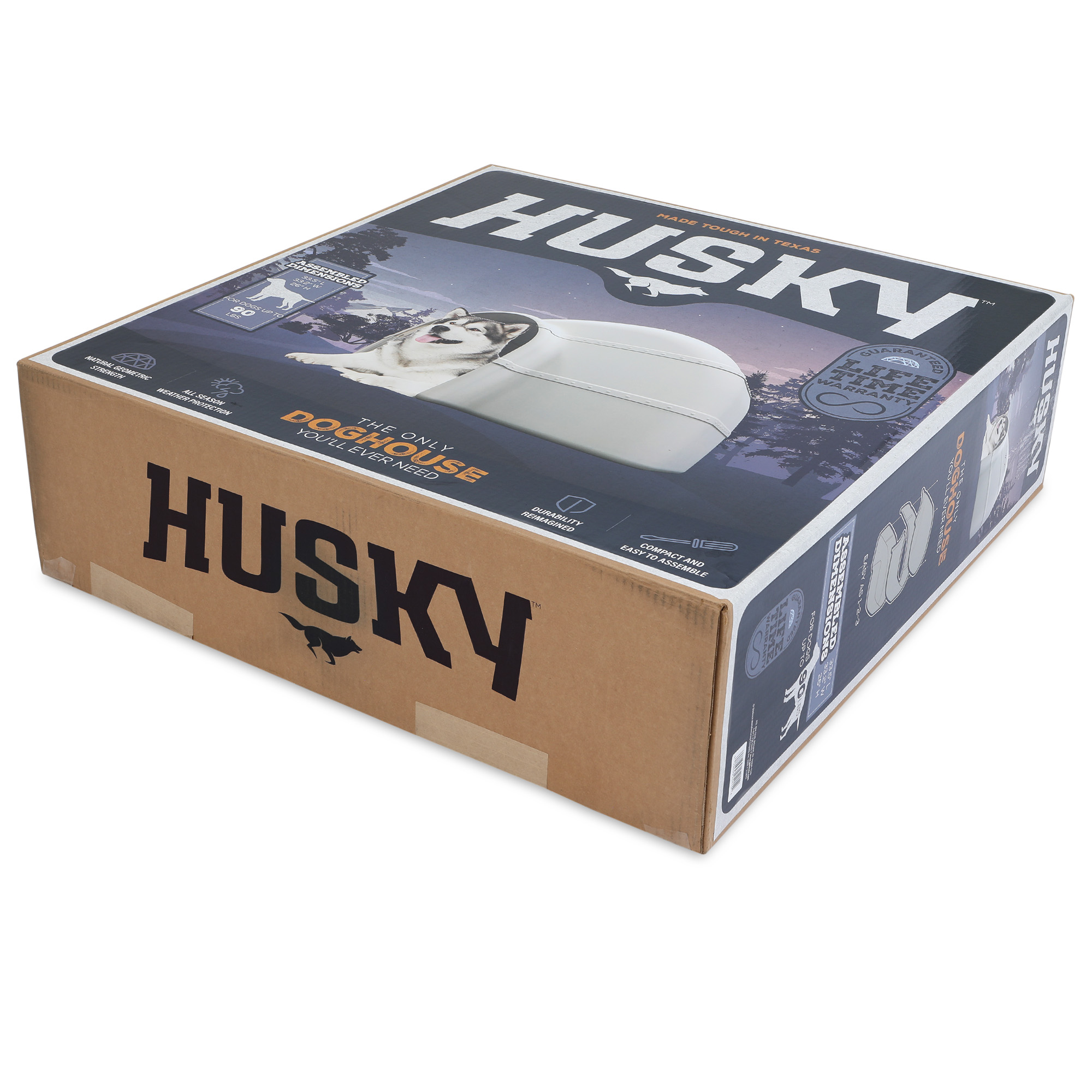 Petmate Husky Dog House 22-40kg - Afbeelding 4