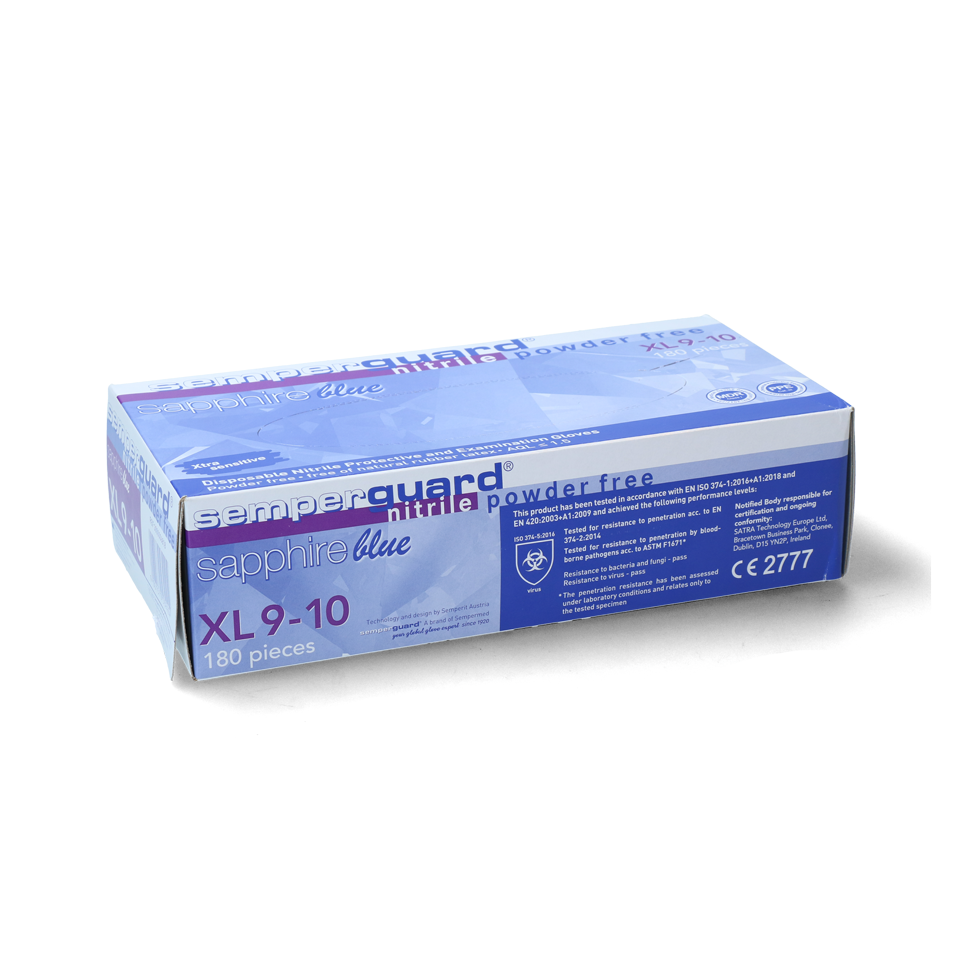 Melkershandschoen SemperGuard nitryl XL (9-10) - Afbeelding 2