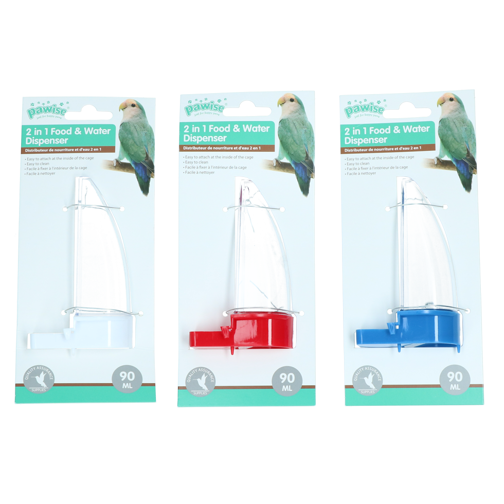 Pawise Bird feeder,90 ml/12 cm