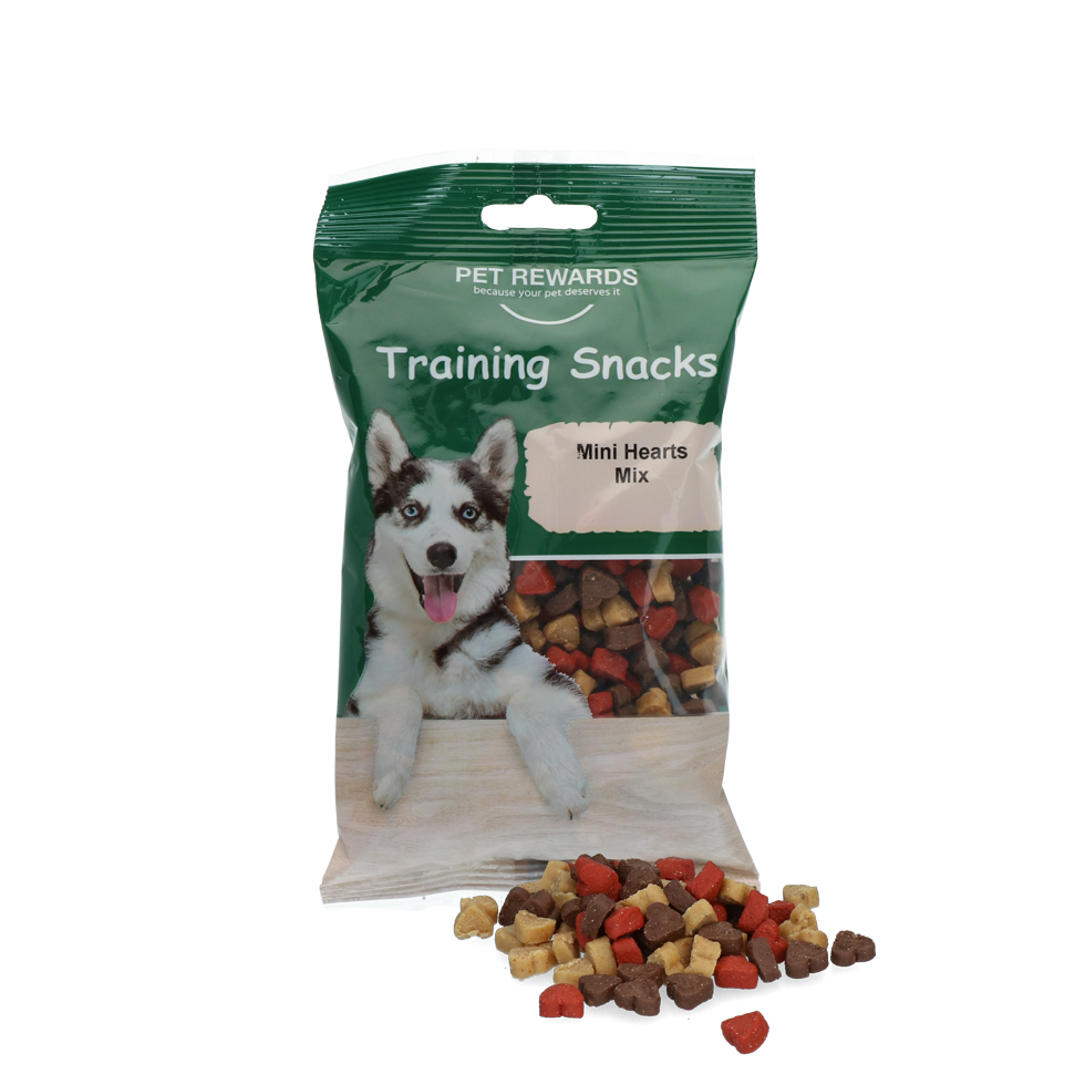 Pet Rewards Mini hearts mix