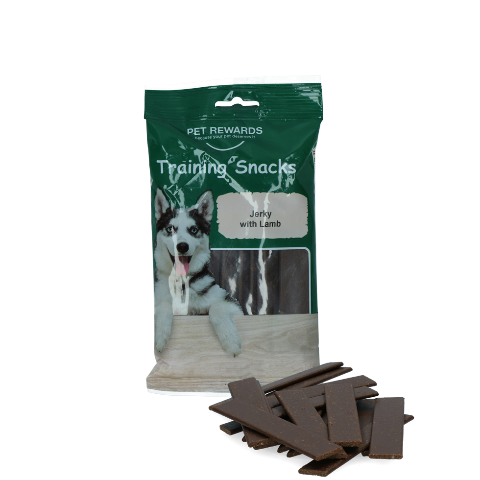 Pet Rewards Jerky with lamb