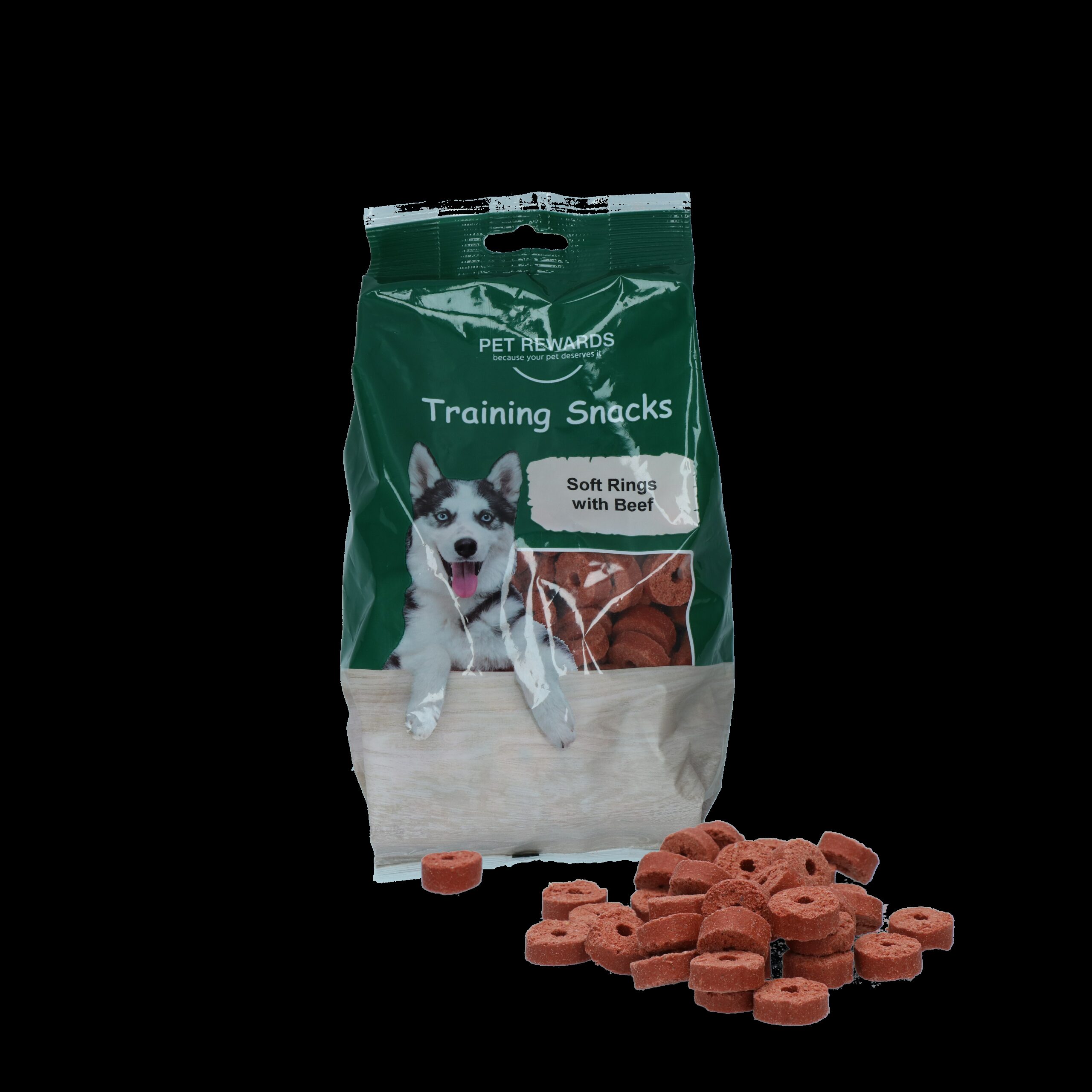 Pet Rewards Soft rings with beef