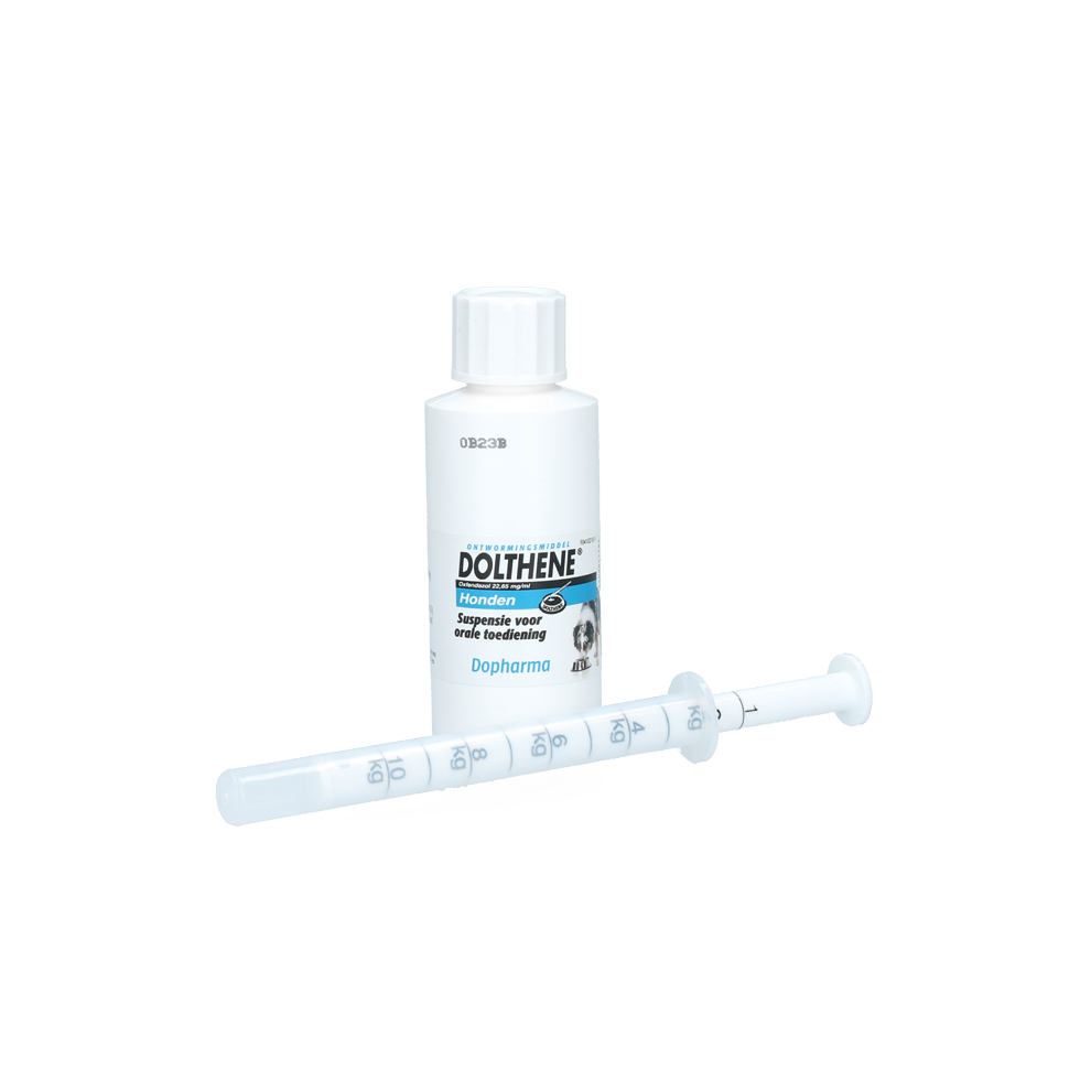 Dolthene breedwerkende ontworming hond
