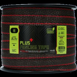 ZoneGuard 40 mm Plus afrasteringslint bruin 200 m