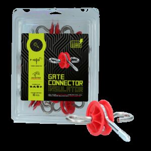 ZoneGuard Poortgreepankerisolator rood (RVS)