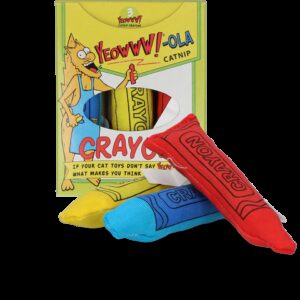 Yeowww!-ola Crayon 3-pk