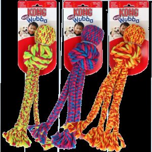 KONG Wubba Weaves met touw Ass. L