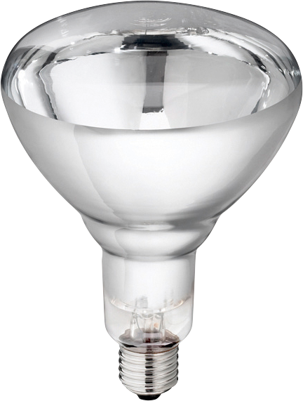 Lamp 150w wit Hard Glas Philips