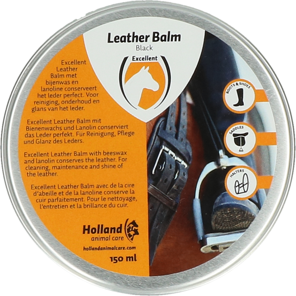 Leder & Zadel Balm Zwart