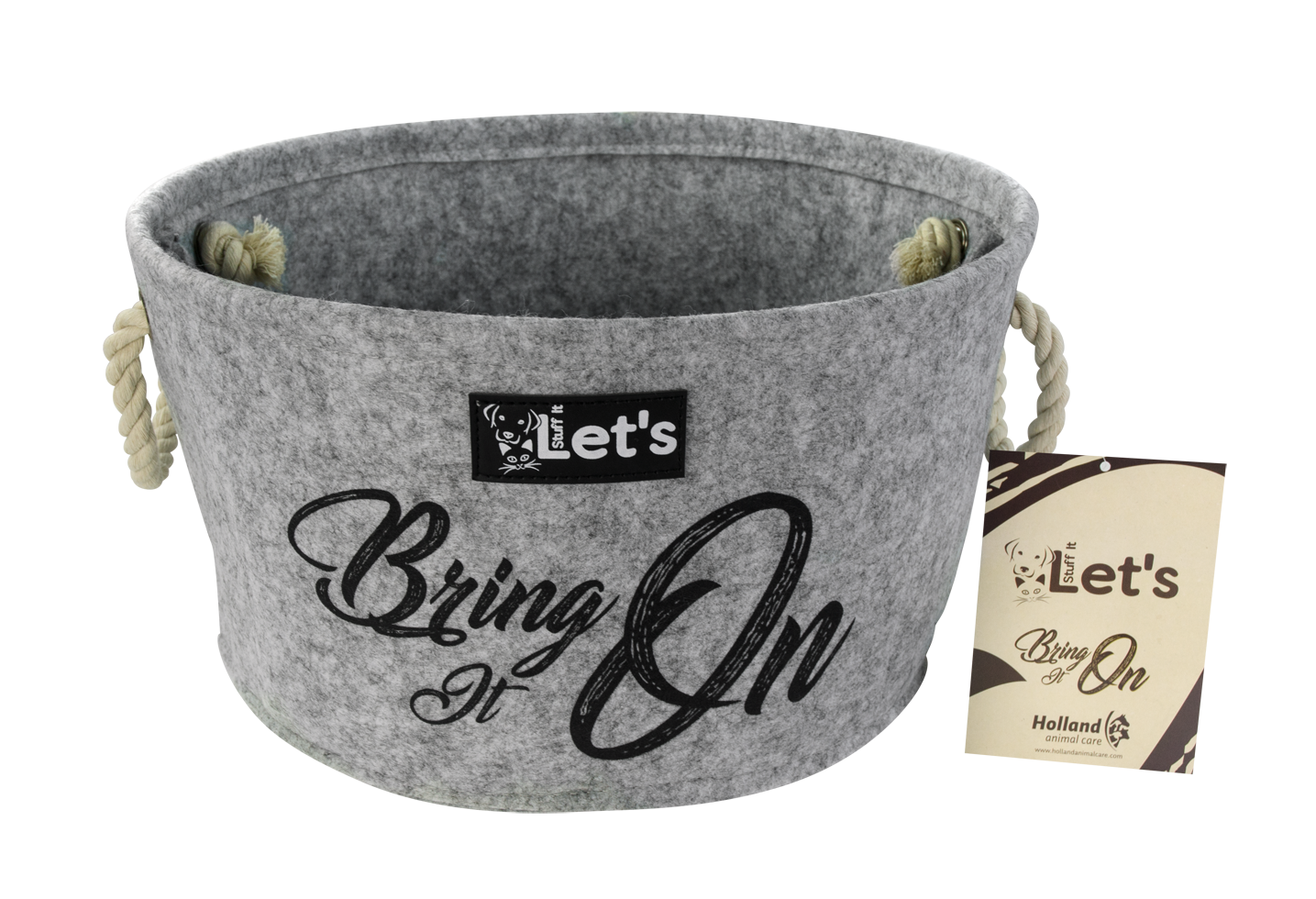 Let's Stuff It Bring it On Grijs - Afbeelding 2