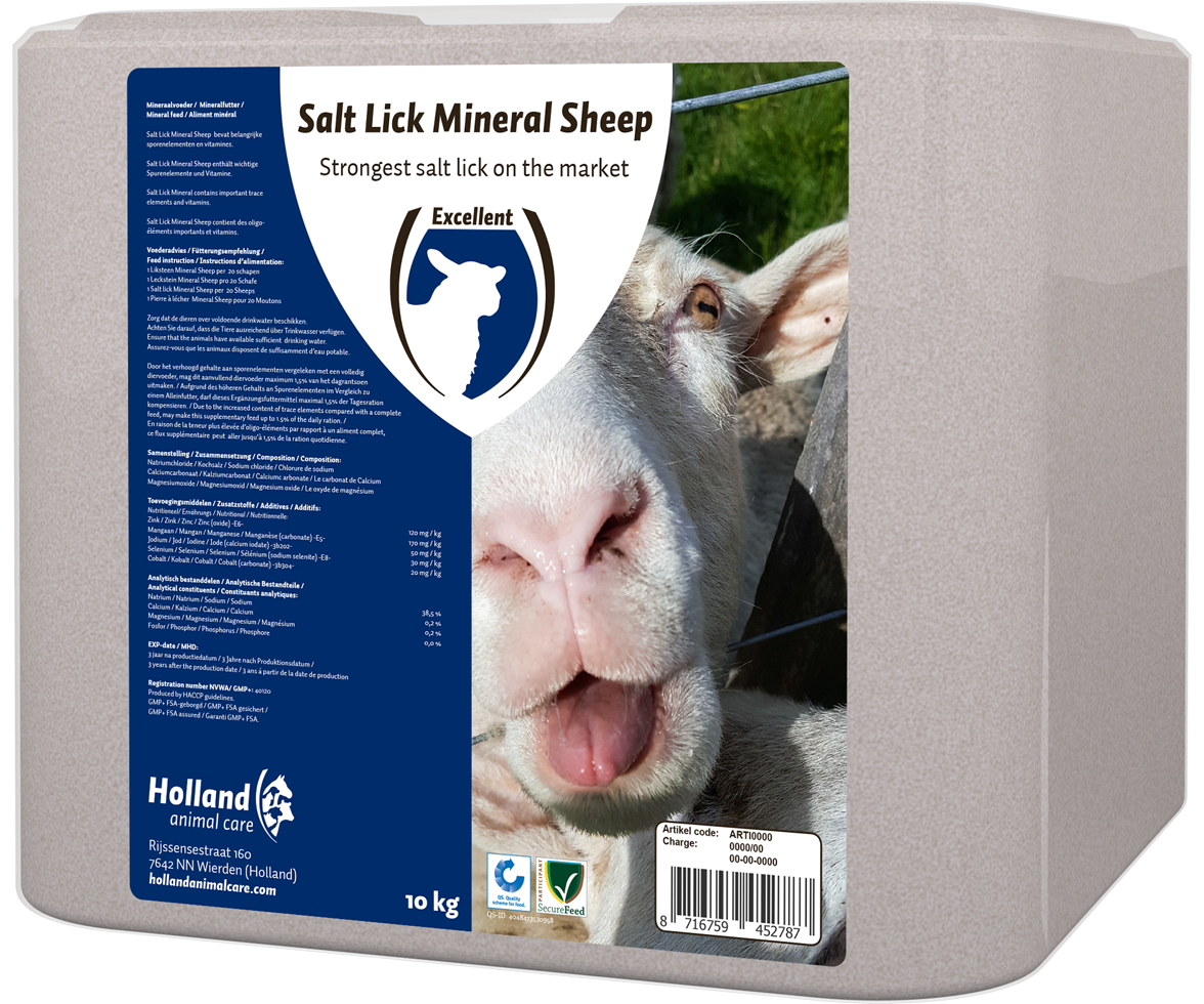 Liksteen "MINERAL" Schaap