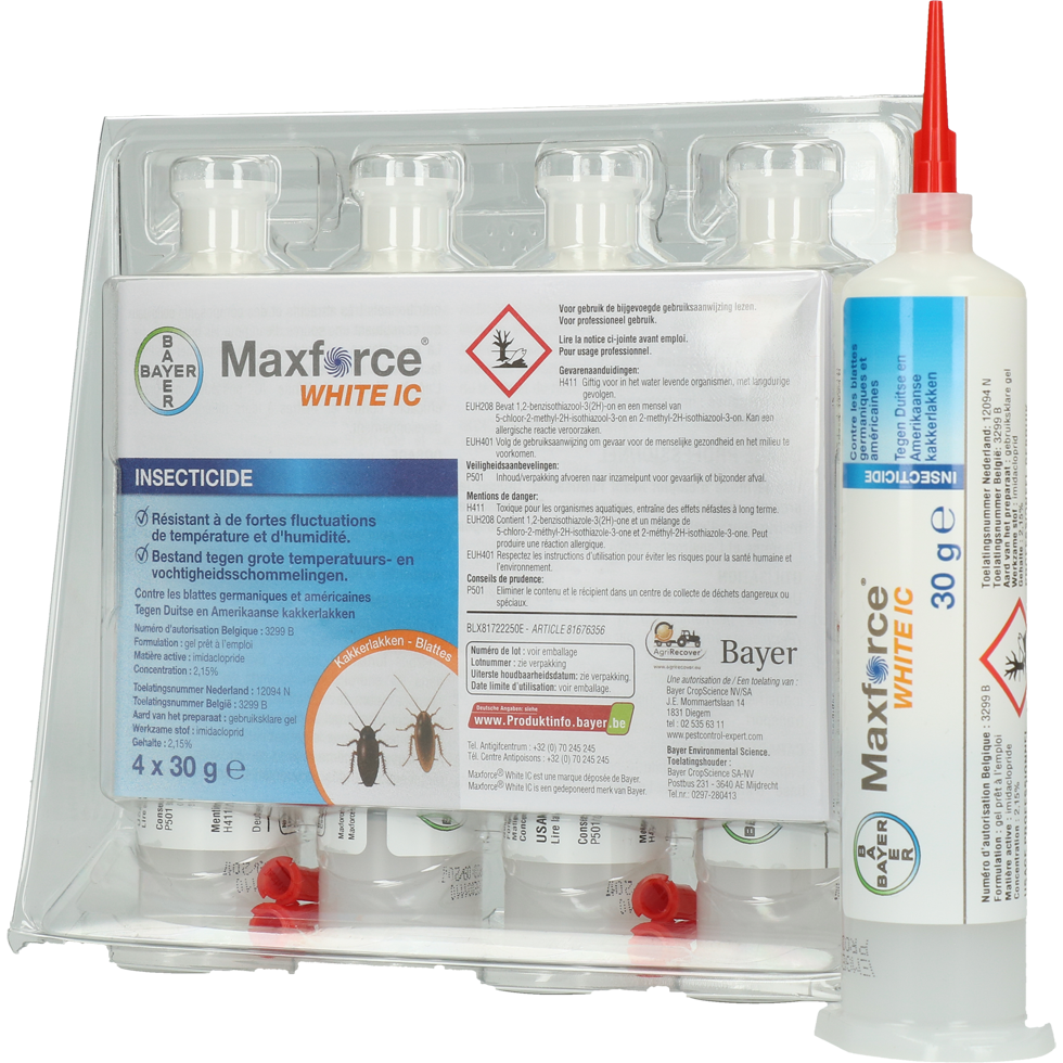 Maxforce White IC Kakkerlakken Gel