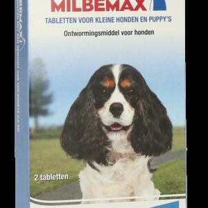 Milbemax Tabletten Puppy/Kleine hond 2 tabl. <5kg