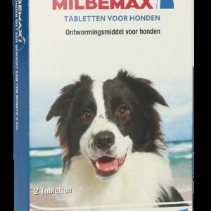 Milbemax Tabletten Hond Groot 2 tabl. 5-75kg