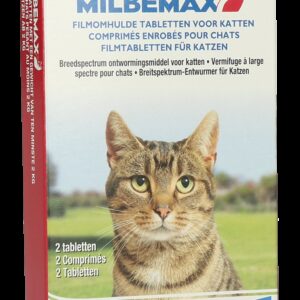 Milbemax Tabletten Kat Groot 2 tabl. >2kg