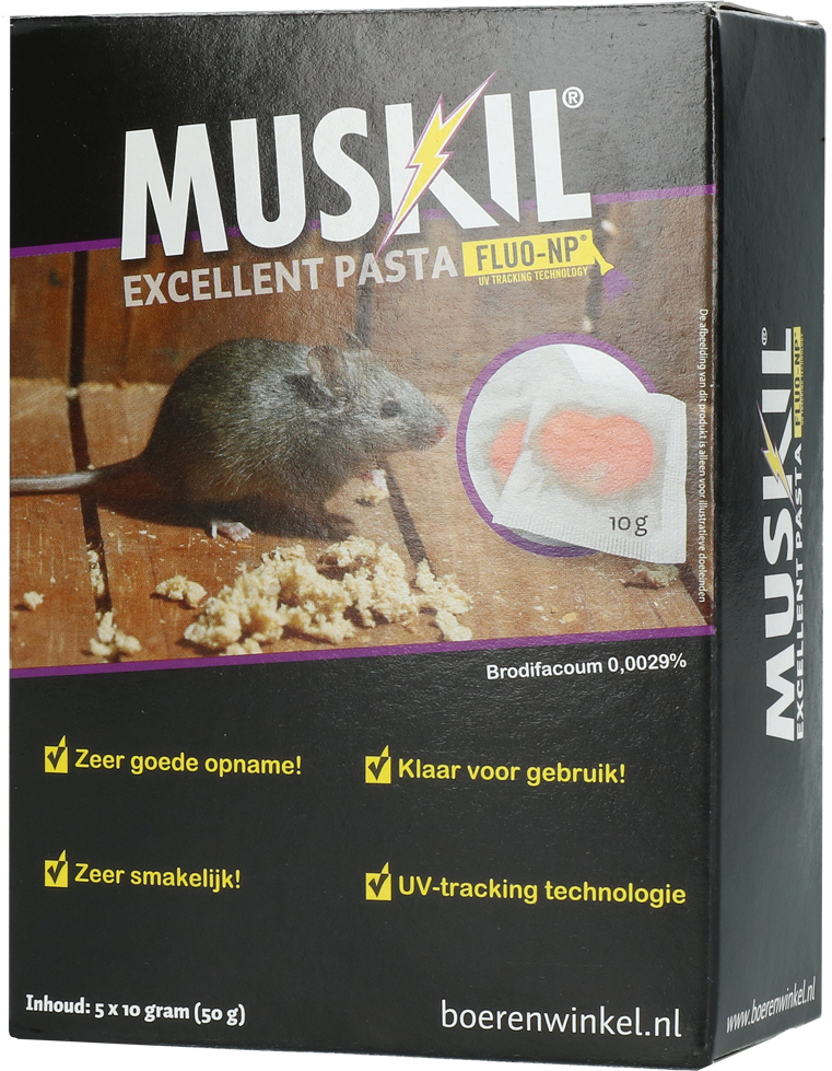 Muskil Excellent Pasta Muis (5x10g) - Afbeelding 2
