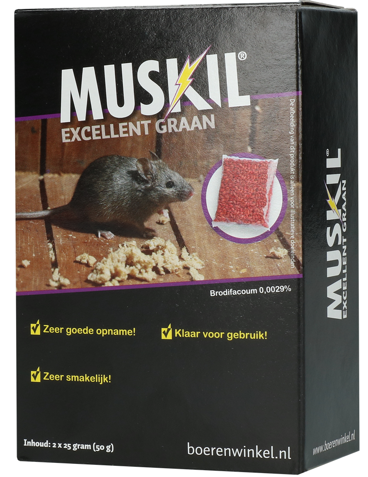 Muskil Excellent Graan Muis 50 gram (2x25g)