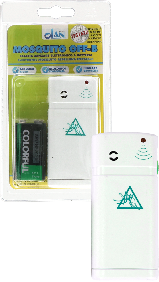 Olan Mosquito off-B batt. afweer (Muggen)
