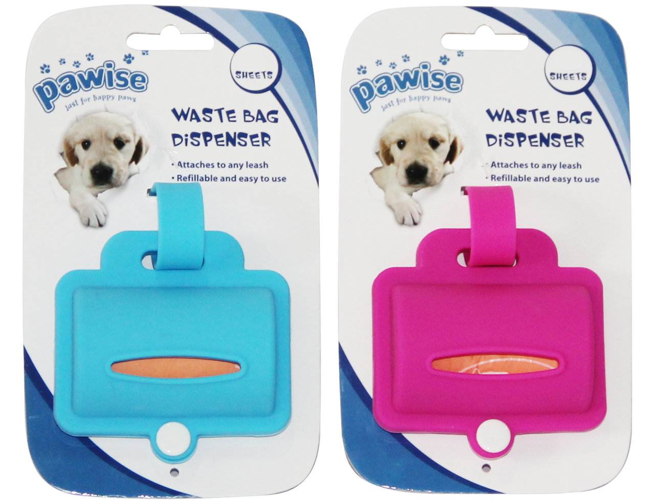 Pawise Waste Bag Dispenser Silicone (incl. 20 bags)