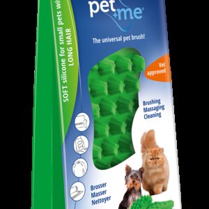 Pet+Me Cat long hair brush green